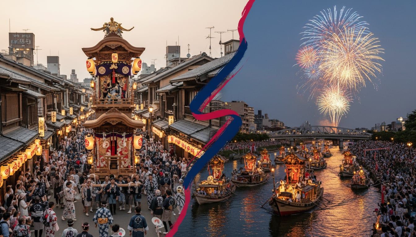 Gion Matsuri vs Tenjin Matsuri: Which Japan Festival Should You See?