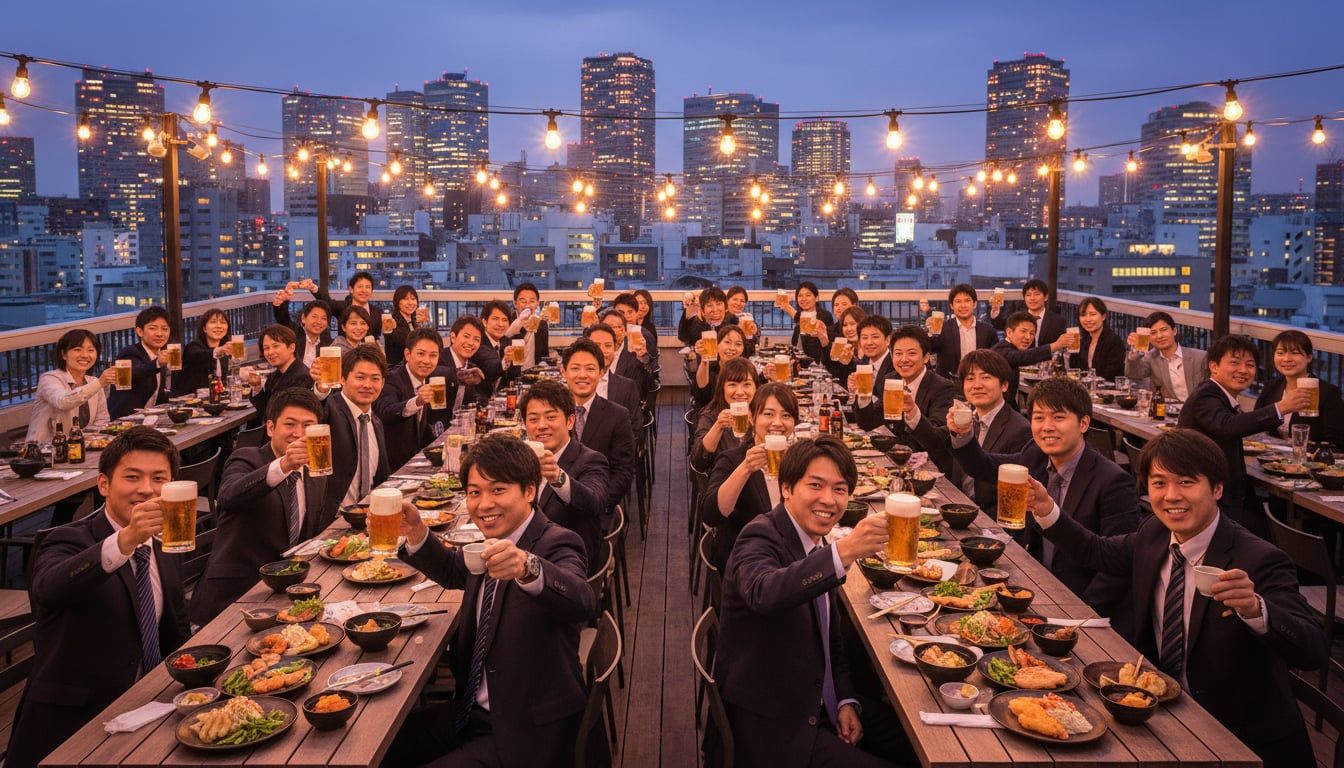Japan's Rooftop Beer Gardens: Your Complete Guide to Nomihoudai Under the Stars