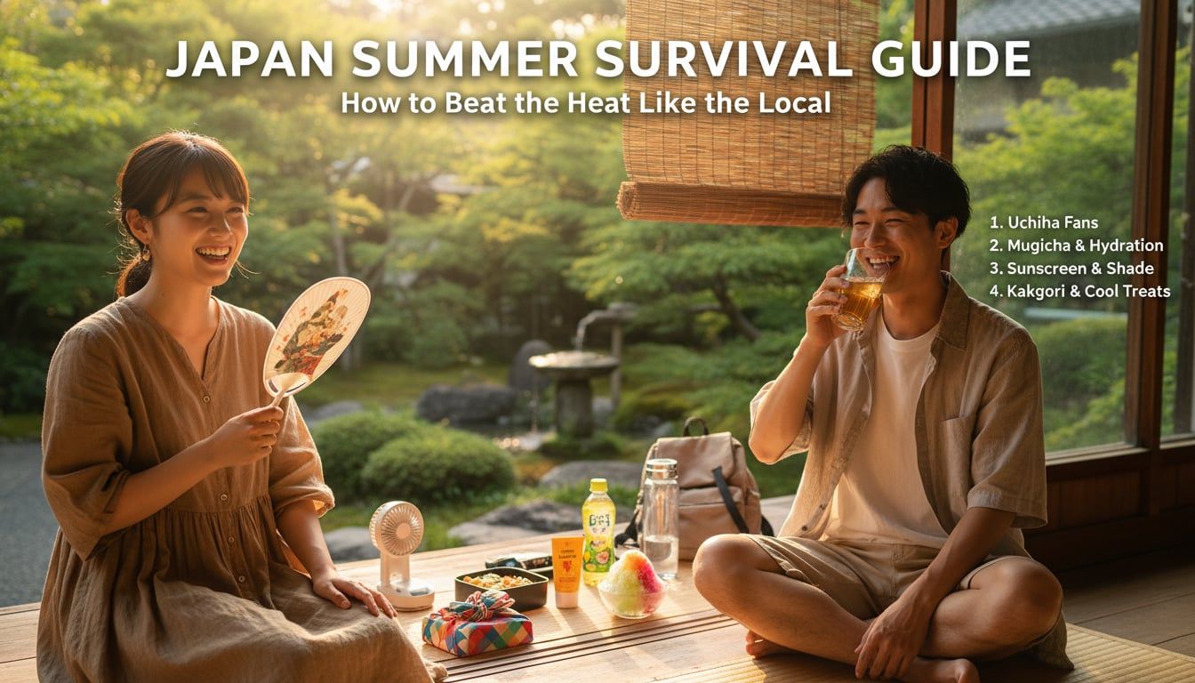 일본 여름 생존 가이드: 현지인처럼 더위를 이기는 법