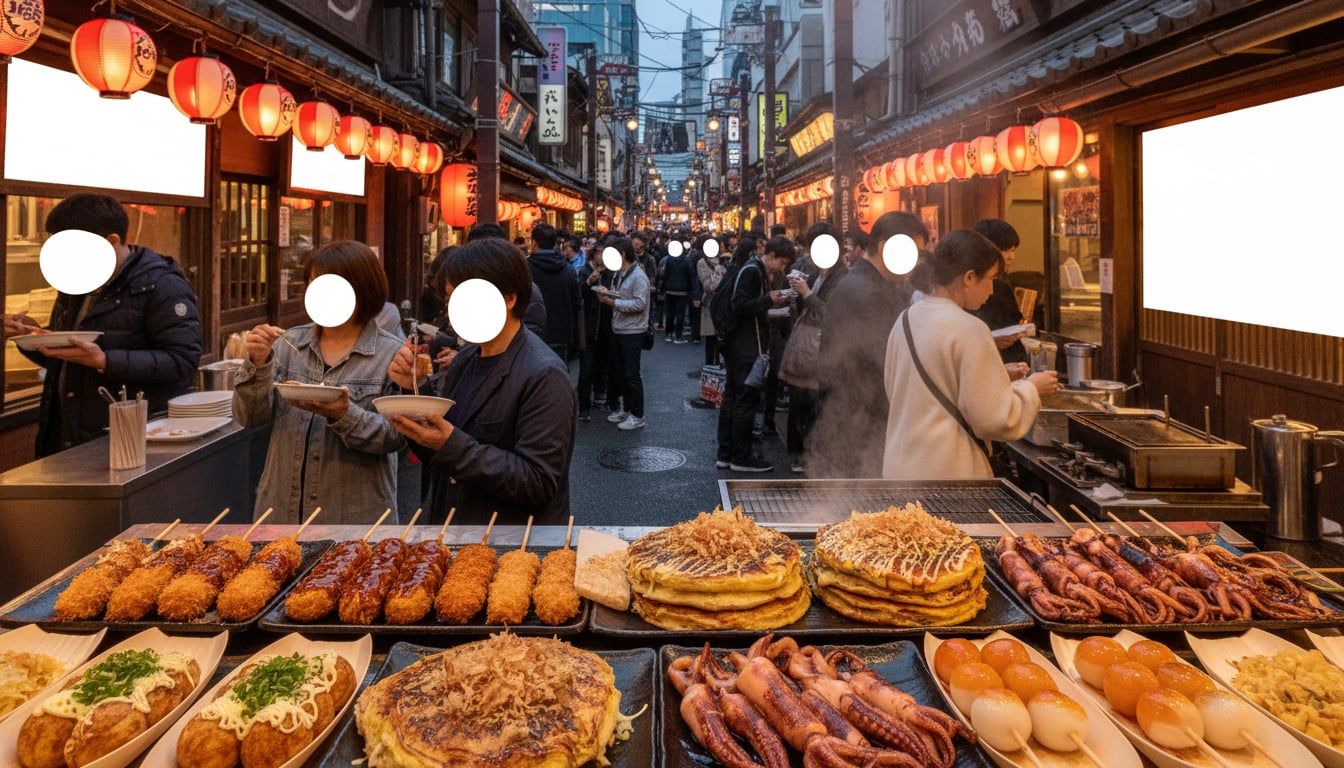 Osaka Street Food Ranking: 15 Must-Try Bites in Japan's Kitchen