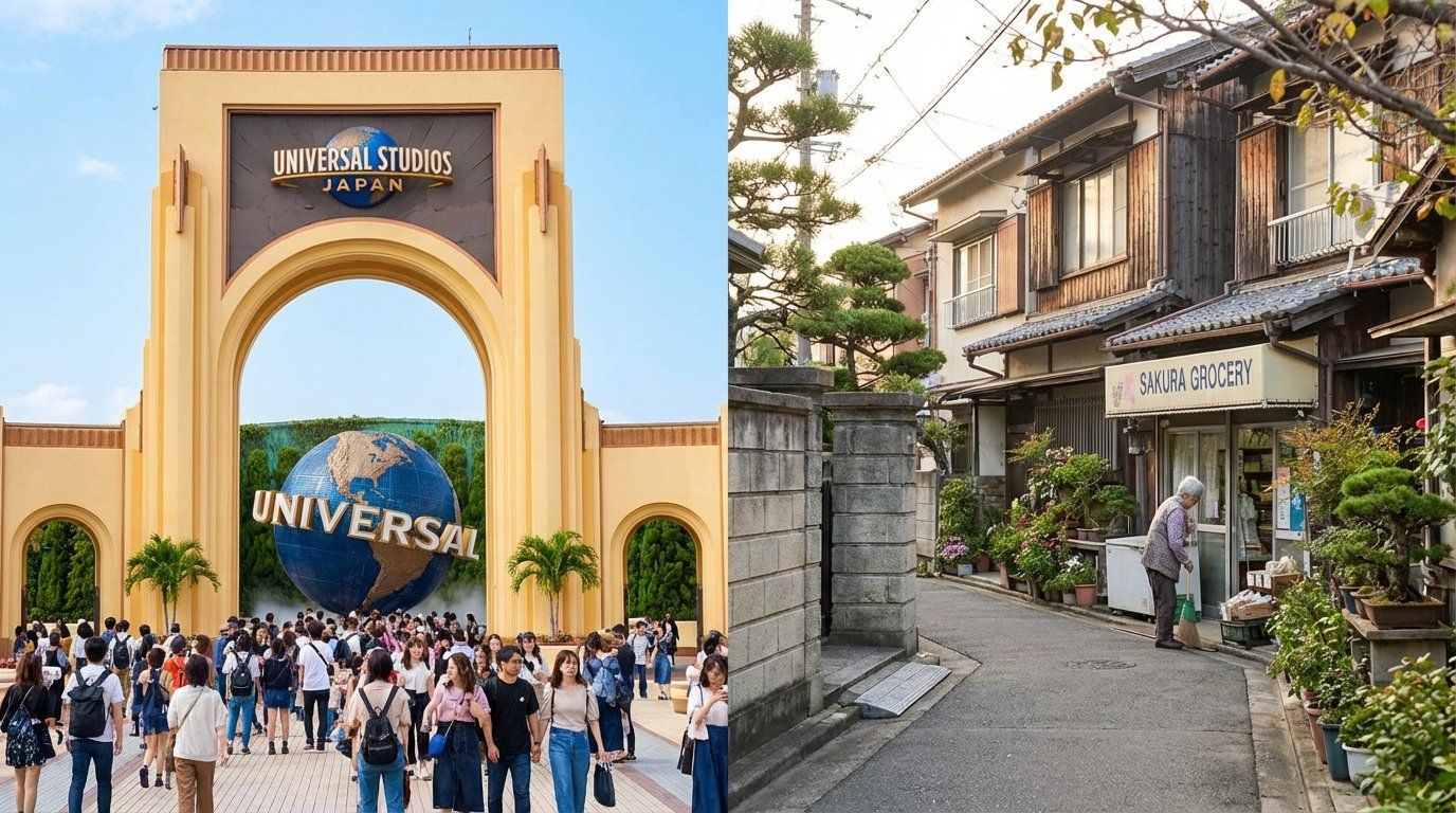 USJ 3-Day Itinerary: Theme Park Thrills Plus Real Osaka Discovery