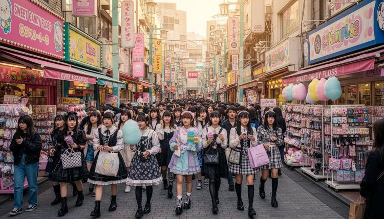 原宿潮流时尚攻略：东京最多彩的街头文化圣地