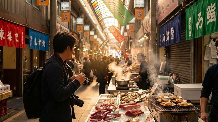 Dotonbori to Nipponbashi Food Walk: A Half-Day Eating Route Through Osaka's Minami