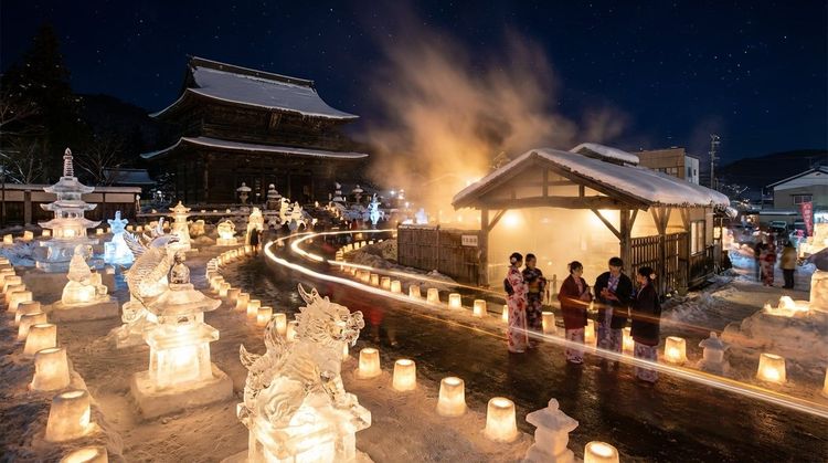 Winter Festivals in Japan: Snow Sculptures, Fire Rituals, and Illuminations