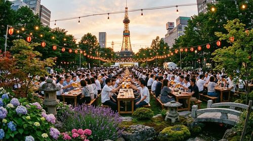 Lễ Hội Sapporo 2026: Tuyết, Nhảy Múa, Bia và Ánh Sáng Quanh Năm